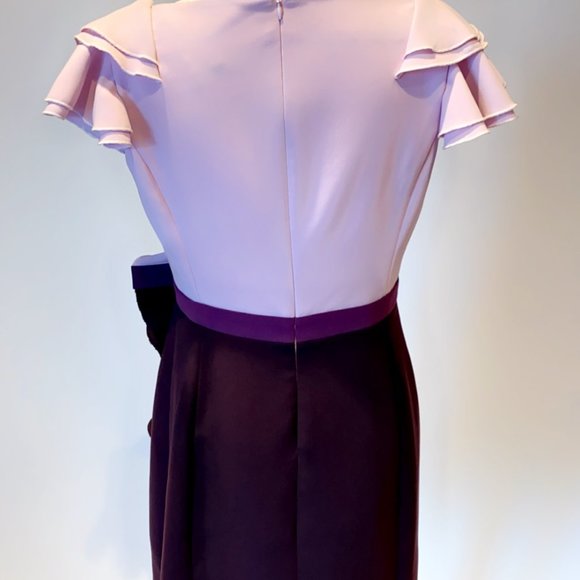 Lavender and Plum Dress - Picture 6 of 6